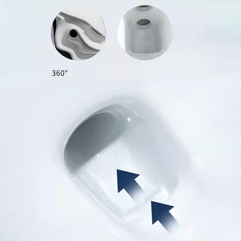 Modern All-In-One Toilet Bowl Floor Mounted White Urine Toilet with Seat for Bathroom Clearhalo 'Bathroom Remodel & Bathroom Fixtures' 'Home Improvement' 'home_improvement' 'home_improvement_toilets' 'Toilets & Bidets' 'Toilets' 6668945