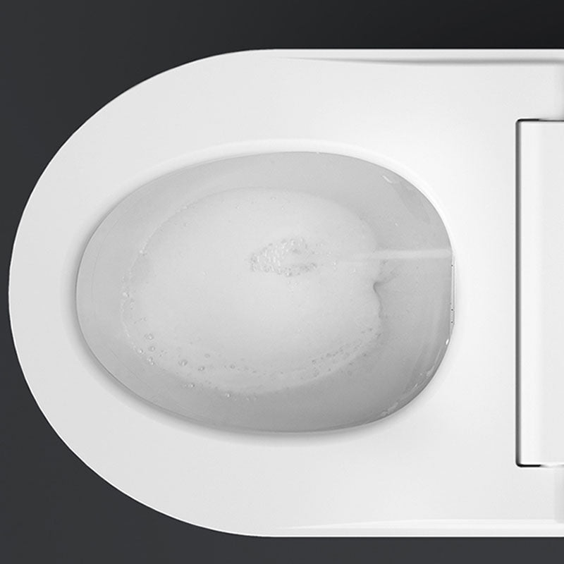 Electronic Elongated Toilet Wall Mounted Bidet with Heated Seat Clearhalo 'Bathroom Remodel & Bathroom Fixtures' 'Bidets' 'Home Improvement' 'home_improvement' 'home_improvement_bidets' 'Toilets & Bidets' 6670166