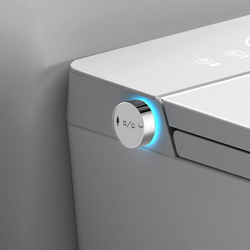 Contemporary Electronic Elongated Toilet Wall Mounted Bidet with Heated Seat Clearhalo 'Bathroom Remodel & Bathroom Fixtures' 'Bidets' 'Home Improvement' 'home_improvement' 'home_improvement_bidets' 'Toilets & Bidets' 6670213