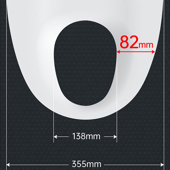 Elongated Wall Hung Toilet Set Deodorizing Antimicrobial Bidet Clearhalo 'Bathroom Remodel & Bathroom Fixtures' 'Bidets' 'Home Improvement' 'home_improvement' 'home_improvement_bidets' 'Toilets & Bidets' 6675688