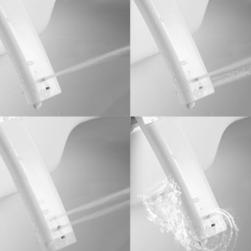 Warm Air Dryer Wall Hung Toilet Set Heated Seat Vitreous China Bidets Clearhalo 'Bathroom Remodel & Bathroom Fixtures' 'Bidets' 'Home Improvement' 'home_improvement' 'home_improvement_bidets' 'Toilets & Bidets' 6675711