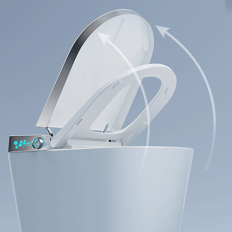 Water Pressure Control Floor Standing Bidet in White Deodorizing Clearhalo 'Bathroom Remodel & Bathroom Fixtures' 'Bidets' 'Home Improvement' 'home_improvement' 'home_improvement_bidets' 'Toilets & Bidets' 6675722