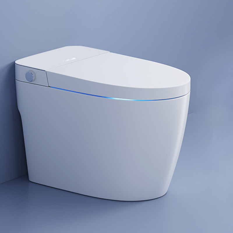 White Elongated Floor Standing Bidet Home Deodorizing Ceramic Smart Toilet White Clearhalo 'Bathroom Remodel & Bathroom Fixtures' 'Bidets' 'Home Improvement' 'home_improvement' 'home_improvement_bidets' 'Toilets & Bidets' 6675753