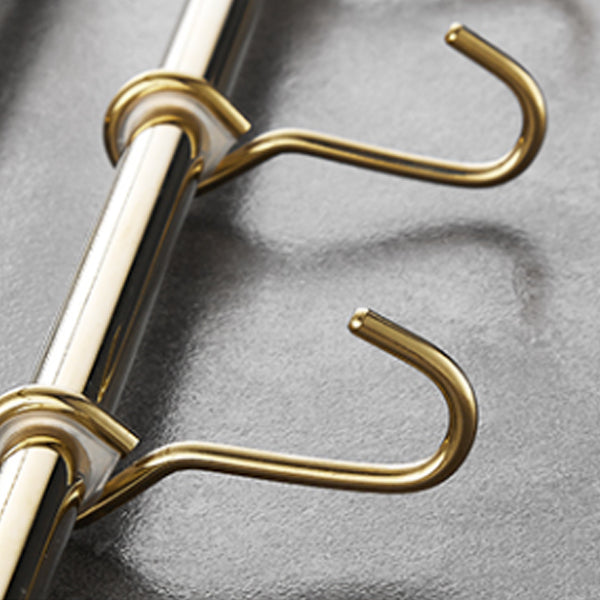 Traditional Bathroom Hardware Gold Bath Shelf Bathroom Accessory Kit Clearhalo 'Bathroom Hardware Sets' 'Bathroom Hardware' 'Bathroom Remodel & Bathroom Fixtures' 'bathroom_hardware_sets' 'Home Improvement' 'home_improvement' 'home_improvement_bathroom_hardware_sets' 6676013