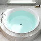 Drop-in Acrylic Round Bathtub Modern Air/ Whirlpool Bathtub in White Clearhalo 'Bathroom Remodel & Bathroom Fixtures' 'Bathtubs' 'Home Improvement' 'home_improvement' 'home_improvement_bathtubs' 'Showers & Bathtubs' 6676455