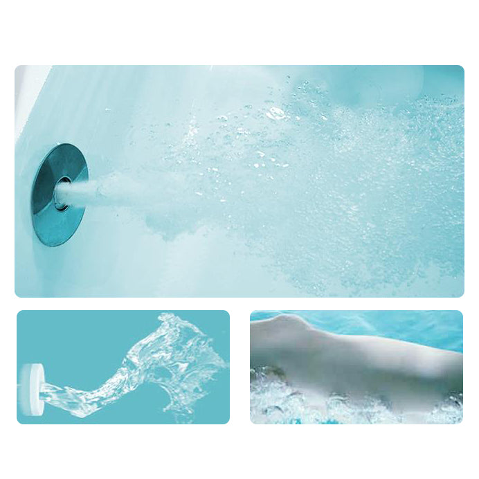 Modern Rectangle Acrylic Embedded Bathtub with Drain Bath Tub and Massage Device Clearhalo 'Bathroom Remodel & Bathroom Fixtures' 'Bathtubs' 'Home Improvement' 'home_improvement' 'home_improvement_bathtubs' 'Showers & Bathtubs' 6676494