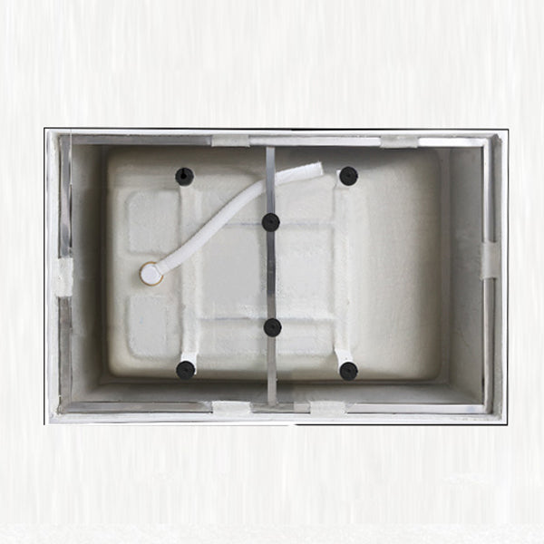 Modern Rectangle Acrylic Bathtub Freestanding Bathtub with Drain Bath Tub(without Plank) Clearhalo 'Bathroom Remodel & Bathroom Fixtures' 'Bathtubs' 'Home Improvement' 'home_improvement' 'home_improvement_bathtubs' 'Showers & Bathtubs' 6676587