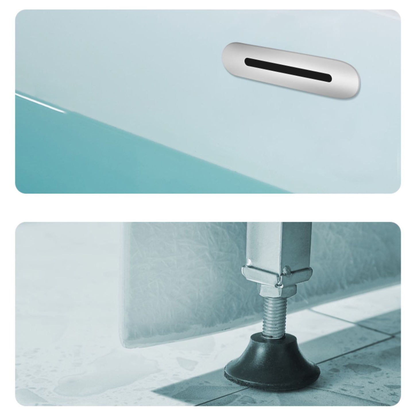 Modern Acrylic Rectangle Bathtub White Back to Wall with Drain Bath Tub Clearhalo 'Bathroom Remodel & Bathroom Fixtures' 'Bathtubs' 'Home Improvement' 'home_improvement' 'home_improvement_bathtubs' 'Showers & Bathtubs' 6676720