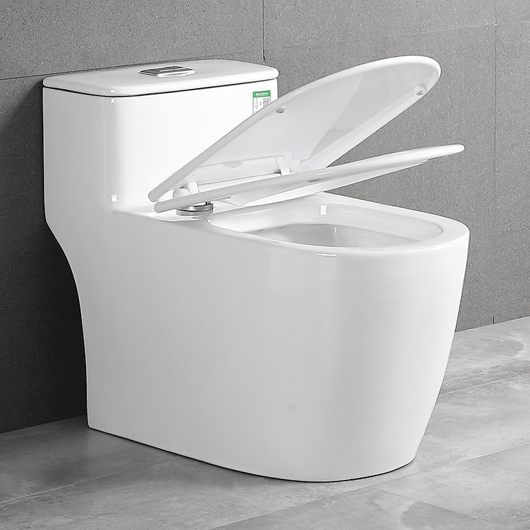 Traditional All-In-One Toilet Bowl Floor Mount Urine Toilet for Washroom 15.4"L x 28.7"W x 23.2"H White 10" Clearhalo 'Bathroom Remodel & Bathroom Fixtures' 'Home Improvement' 'home_improvement' 'home_improvement_toilets' 'Toilets & Bidets' 'Toilets' 6676768