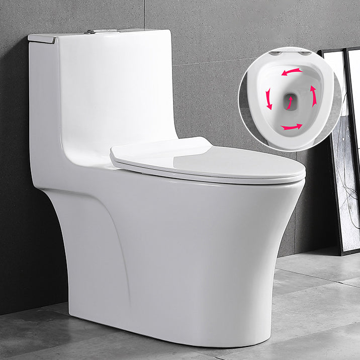 Traditional All-In-One Toilet Bowl Floor Mount Urine Toilet for Washroom 14.8"L x 28"W x 27.8"H White 12" Clearhalo 'Bathroom Remodel & Bathroom Fixtures' 'Home Improvement' 'home_improvement' 'home_improvement_toilets' 'Toilets & Bidets' 'Toilets' 6676785