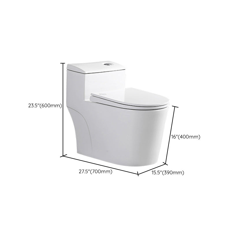 Traditional All-In-One Toilet Bowl Floor Mount Urine Toilet for Washroom Clearhalo 'Bathroom Remodel & Bathroom Fixtures' 'Home Improvement' 'home_improvement' 'home_improvement_toilets' 'Toilets & Bidets' 'Toilets' 6676791