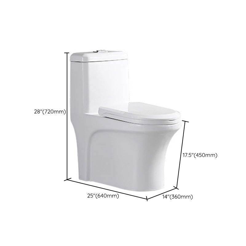 Traditional All-In-One Toilet Bowl Floor Mount Urine Toilet for Washroom Clearhalo 'Bathroom Remodel & Bathroom Fixtures' 'Home Improvement' 'home_improvement' 'home_improvement_toilets' 'Toilets & Bidets' 'Toilets' 6676797