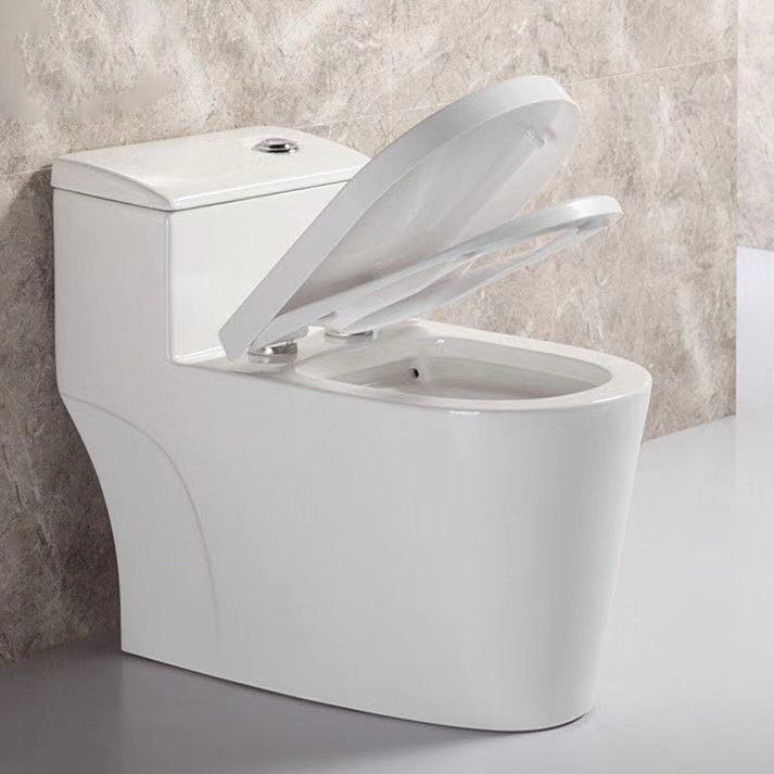 Modern All-In-One Toilet Bowl Floor Mount White Urine Toilet for Washroom 15.6"L x 24.8"W x 28.3"H 14" Clearhalo 'Bathroom Remodel & Bathroom Fixtures' 'Home Improvement' 'home_improvement' 'home_improvement_toilets' 'Toilets & Bidets' 'Toilets' 6676804