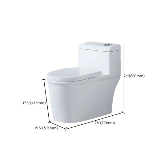 Modern All-In-One Toilet Bowl Floor Mount White Urine Toilet for Washroom Clearhalo 'Bathroom Remodel & Bathroom Fixtures' 'Home Improvement' 'home_improvement' 'home_improvement_toilets' 'Toilets & Bidets' 'Toilets' 6676824