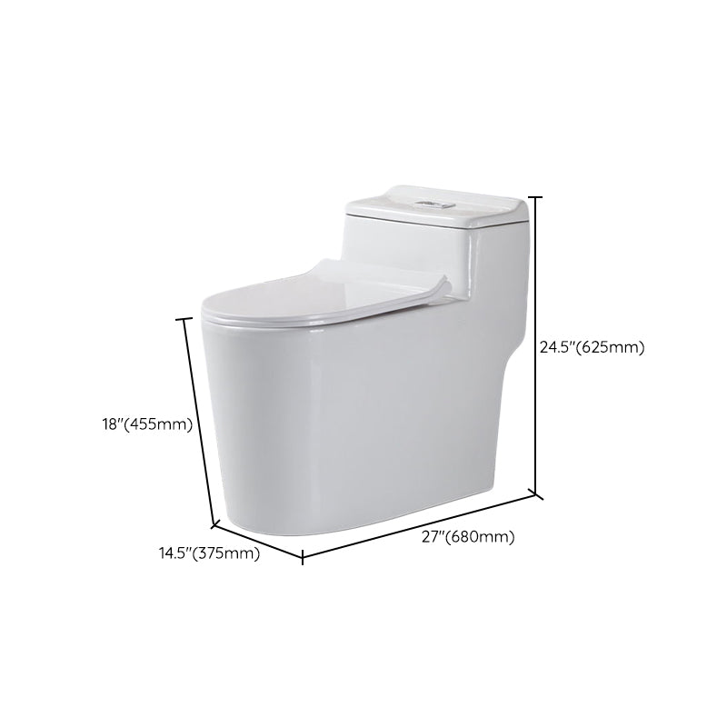 Modern All-In-One Toilet Bowl Floor Mount White Urine Toilet for Washroom Clearhalo 'Bathroom Remodel & Bathroom Fixtures' 'Home Improvement' 'home_improvement' 'home_improvement_toilets' 'Toilets & Bidets' 'Toilets' 6676825