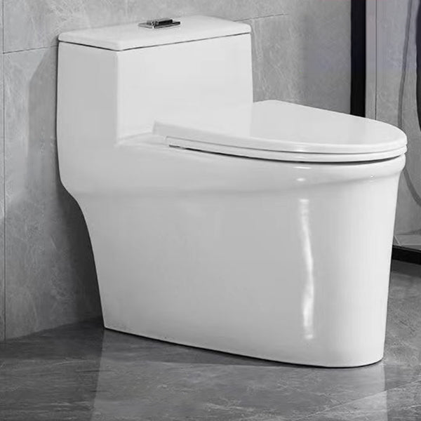 Modern 1-Piece Toilet Bowl Floor Mount White Urine Toilet for Washroom 17"L x 28"W x 25"H White Clearhalo 'Bathroom Remodel & Bathroom Fixtures' 'Home Improvement' 'home_improvement' 'home_improvement_toilets' 'Toilets & Bidets' 'Toilets' 6676852