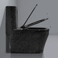 Traditional All-In-One Toilet Bowl Floor Mounted Black Urine Toilet for Bathroom Clearhalo 'Bathroom Remodel & Bathroom Fixtures' 'Home Improvement' 'home_improvement' 'home_improvement_toilets' 'Toilets & Bidets' 'Toilets' 6676924
