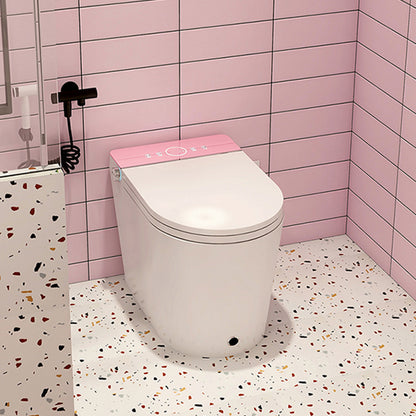 Floor Mounted Flush Toilet One-Piece Toilet Siphon Jet Toilet Bowl 12"