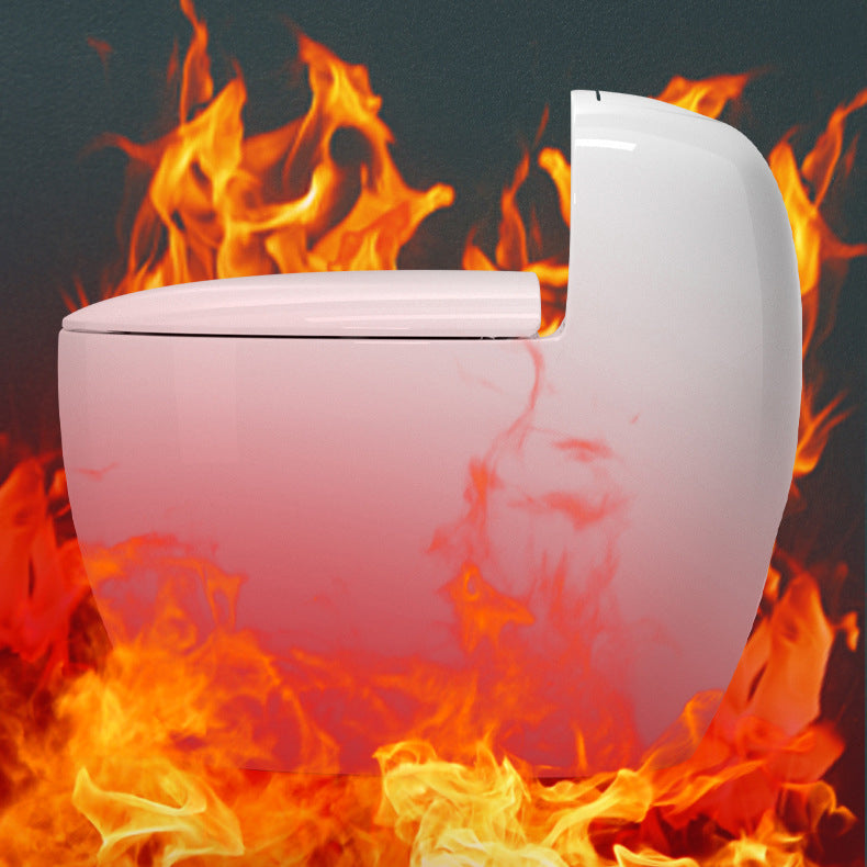 Floor Mount Flush Toilet Concealed Tank Modern One-Piece Toilet with Slow Close Seat Clearhalo 'Bathroom Remodel & Bathroom Fixtures' 'Home Improvement' 'home_improvement' 'home_improvement_toilets' 'Toilets & Bidets' 'Toilets' 6677007