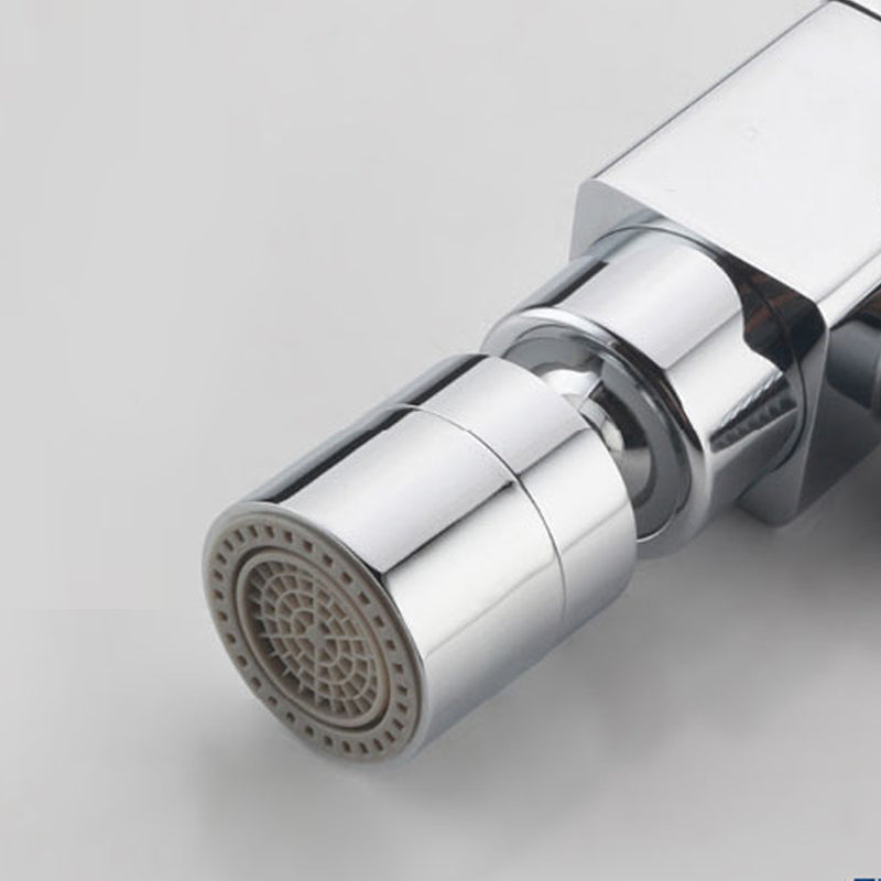 Industrial Wall Mounted Bathroom Faucet Knob Handle Solid Brass Faucet Clearhalo 'Bathroom Remodel & Bathroom Fixtures' 'Bathroom Sink Faucets' 'Bathroom Sinks & Faucet Components' 'bathroom_sink_faucets' 'Home Improvement' 'home_improvement' 'home_improvement_bathroom_sink_faucets' 6680744