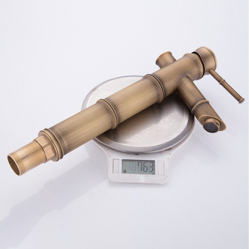 Farmhouse Vessel Faucet Brass Lever Handles Waterfall Spout Lavatory Faucet Clearhalo 'Bathroom Remodel & Bathroom Fixtures' 'Bathroom Sink Faucets' 'Bathroom Sinks & Faucet Components' 'bathroom_sink_faucets' 'Home Improvement' 'home_improvement' 'home_improvement_bathroom_sink_faucets' 6680827