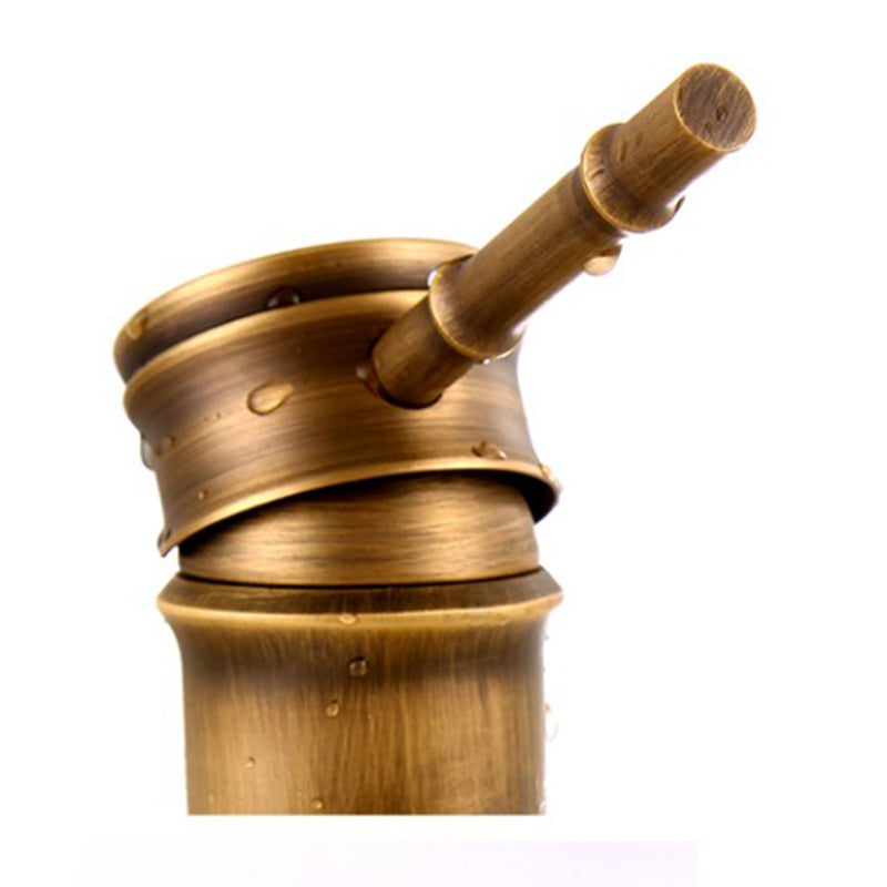 Farmhouse Vessel Faucet Brass Lever Handles Waterfall Spout Lavatory Faucet Clearhalo 'Bathroom Remodel & Bathroom Fixtures' 'Bathroom Sink Faucets' 'Bathroom Sinks & Faucet Components' 'bathroom_sink_faucets' 'Home Improvement' 'home_improvement' 'home_improvement_bathroom_sink_faucets' 6680828