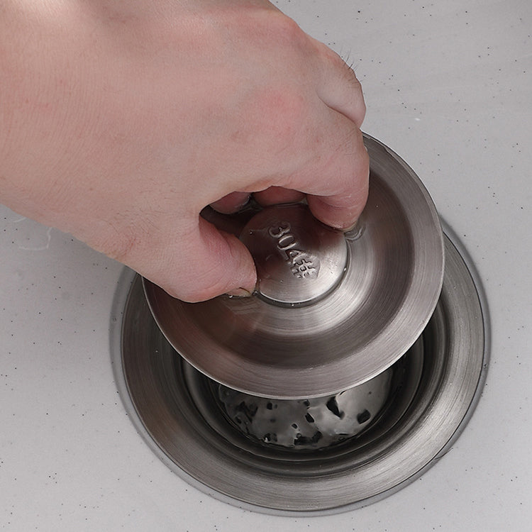 Modern Style Kitchen Sink Quartz Kitchen Sink with Basket Strainer Clearhalo 'Home Improvement' 'home_improvement' 'home_improvement_kitchen_sinks' 'Kitchen Remodel & Kitchen Fixtures' 'Kitchen Sinks & Faucet Components' 'Kitchen Sinks' 'kitchen_sinks' 6681249