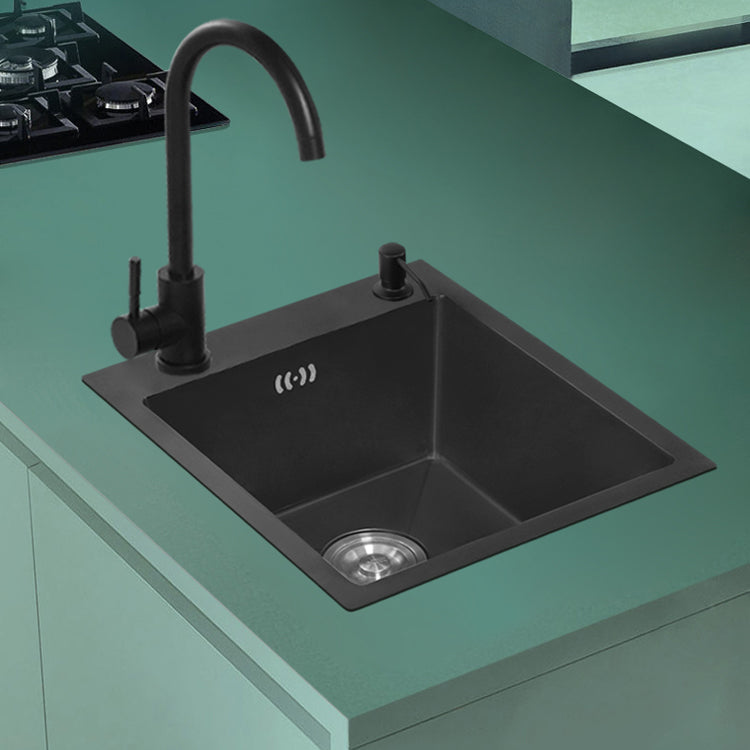 Modern Style Kitchen Sink Stainless Steel Rectangle Drop-In Kitchen Sink Clearhalo 'Home Improvement' 'home_improvement' 'home_improvement_kitchen_sinks' 'Kitchen Remodel & Kitchen Fixtures' 'Kitchen Sinks & Faucet Components' 'Kitchen Sinks' 'kitchen_sinks' 6681290
