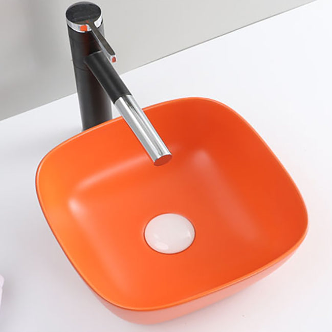 Classic Style Bathroom Sink Stainless Steel Bathroom Sink with Drain Strainer Kit Clearhalo 'Bathroom Remodel & Bathroom Fixtures' 'Bathroom Sinks & Faucet Components' 'Bathroom Sinks' 'bathroom_sink' 'Home Improvement' 'home_improvement' 'home_improvement_bathroom_sink' 6681403