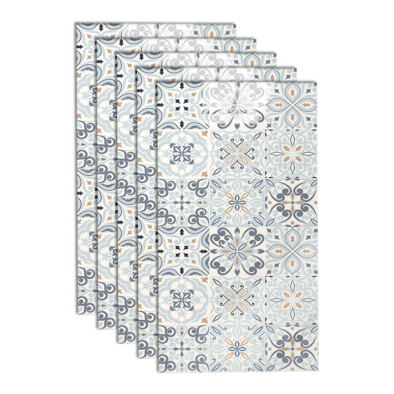 PVC Peel and Stick Tile 12" x 23" Rectangle Grid Waterproof Peel and Stick Tiles 10 Pack White Clearhalo 'Flooring 'Home Improvement' 'home_improvement' 'home_improvement_peel_stick_blacksplash' 'Peel & Stick Backsplash Tile' 'peel_stick_blacksplash' 'Walls & Ceilings' Walls and Ceiling' 6681740