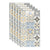 PVC Peel and Stick Tile 12" x 23" Rectangle Grid Waterproof Peel and Stick Tiles 10 Pack Blue Clearhalo 'Flooring 'Home Improvement' 'home_improvement' 'home_improvement_peel_stick_blacksplash' 'Peel & Stick Backsplash Tile' 'peel_stick_blacksplash' 'Walls & Ceilings' Walls and Ceiling' 6681744