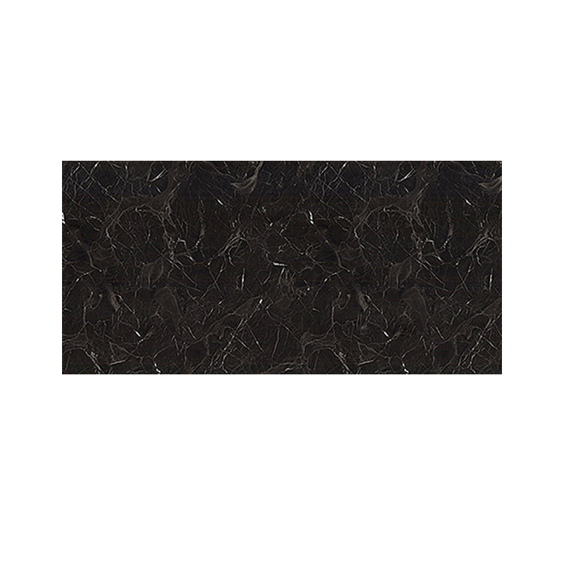 Modern Backsplash Wallpaper Marble Print Peel and Stick Backsplash Tile for Bathroom Black Clearhalo 'Flooring 'Home Improvement' 'home_improvement' 'home_improvement_peel_stick_blacksplash' 'Peel & Stick Backsplash Tile' 'peel_stick_blacksplash' 'Walls & Ceilings' Walls and Ceiling' 6681760