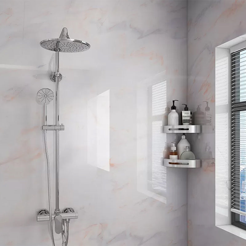 Modern Single Tile Waterproof Peel and Stick Backsplash Tile for Bathroom Light Orange Clearhalo 'Flooring 'Home Improvement' 'home_improvement' 'home_improvement_peel_stick_blacksplash' 'Peel & Stick Backsplash Tile' 'peel_stick_blacksplash' 'Walls & Ceilings' Walls and Ceiling' 6681793