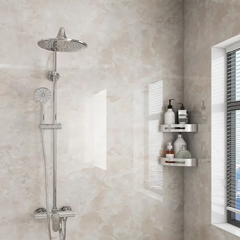 Modern Single Tile Waterproof Peel and Stick Backsplash Tile for Bathroom Beige Clearhalo 'Flooring 'Home Improvement' 'home_improvement' 'home_improvement_peel_stick_blacksplash' 'Peel & Stick Backsplash Tile' 'peel_stick_blacksplash' 'Walls & Ceilings' Walls and Ceiling' 6681796