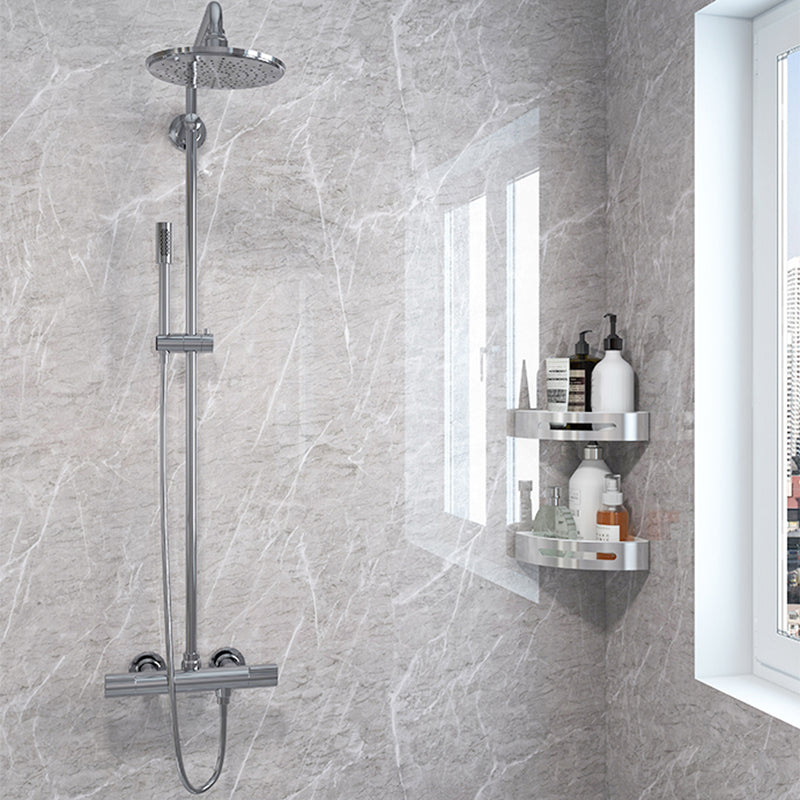 Modern Single Tile Waterproof Peel and Stick Backsplash Tile for Bathroom Clearhalo 'Flooring 'Home Improvement' 'home_improvement' 'home_improvement_peel_stick_blacksplash' 'Peel & Stick Backsplash Tile' 'peel_stick_blacksplash' 'Walls & Ceilings' Walls and Ceiling' 6681802