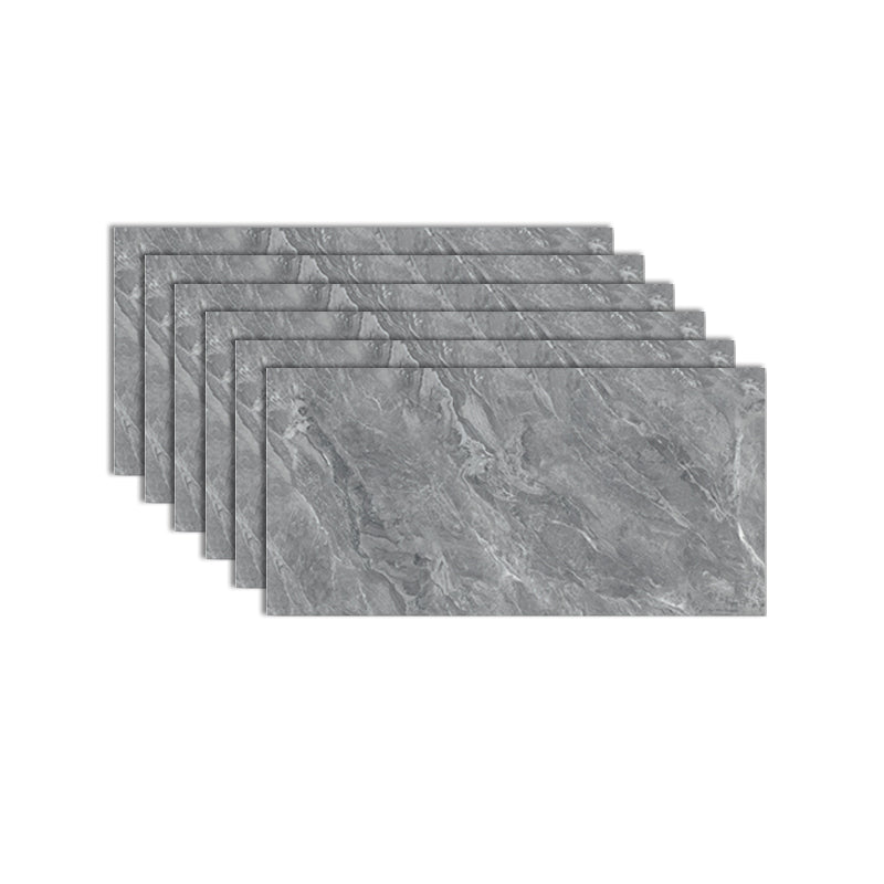 Modern Waterproof Backsplash Tile Smooth Peel and Stick Backsplash Tile for Kitchen Dark Gray Clearhalo 'Flooring 'Home Improvement' 'home_improvement' 'home_improvement_peel_stick_blacksplash' 'Peel & Stick Backsplash Tile' 'peel_stick_blacksplash' 'Walls & Ceilings' Walls and Ceiling' 6681830