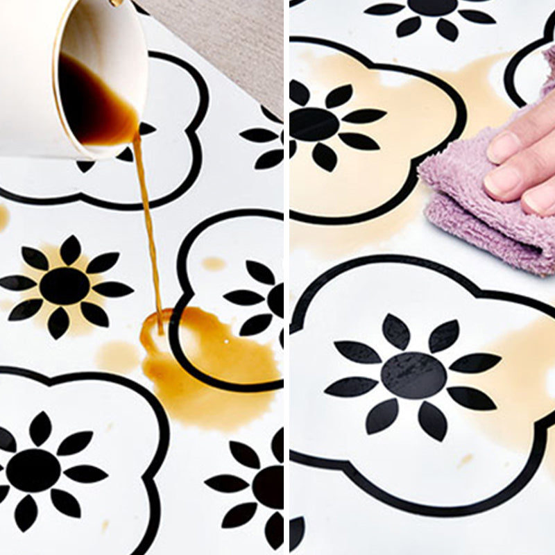 Modern Mosaic Tile Arabesque Print Peel and Stick Backsplash Tile for Kitchen Clearhalo 'Flooring 'Home Improvement' 'home_improvement' 'home_improvement_peel_stick_blacksplash' 'Peel & Stick Backsplash Tile' 'peel_stick_blacksplash' 'Walls & Ceilings' Walls and Ceiling' 6681861