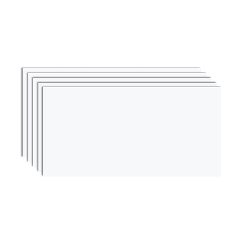 Modern Backsplash Tile Smooth Backsplash Wallpaper for Kitchen Gloss White Clearhalo 'Flooring 'Home Improvement' 'home_improvement' 'home_improvement_peel_stick_blacksplash' 'Peel & Stick Backsplash Tile' 'peel_stick_blacksplash' 'Walls & Ceilings' Walls and Ceiling' 6681882