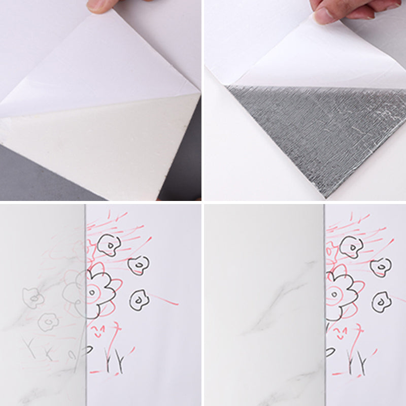 Modern Backsplash Tile Smooth Backsplash Wallpaper for Kitchen Clearhalo 'Flooring 'Home Improvement' 'home_improvement' 'home_improvement_peel_stick_blacksplash' 'Peel & Stick Backsplash Tile' 'peel_stick_blacksplash' 'Walls & Ceilings' Walls and Ceiling' 6681891