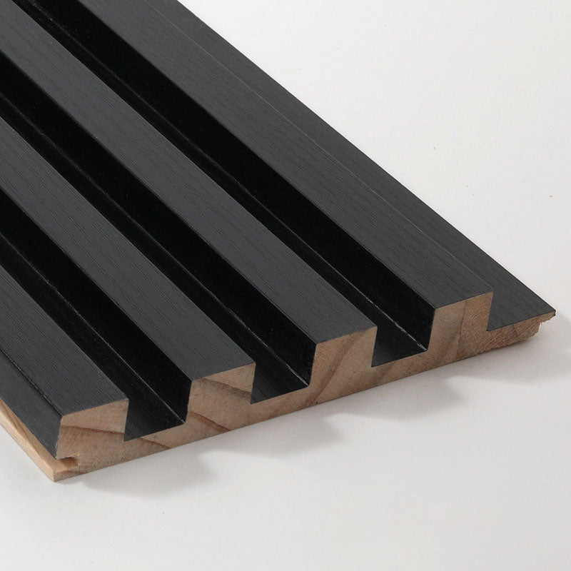 Modern Wall Solid Wood Plank Glue down Waterproof Shiplap Wall Plank Matte Black Clearhalo 'Flooring 'Home Improvement' 'home_improvement' 'home_improvement_wall_paneling' 'Wall Paneling' 'wall_paneling' 'Walls & Ceilings' Walls and Ceiling' 6681907