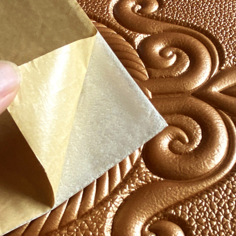 Glam Style Wall Paneling Living Room Peel and Stick 3D Embossing Waterproof Wall Paneling Clearhalo 'Flooring 'Home Improvement' 'home_improvement' 'home_improvement_wall_paneling' 'Wall Paneling' 'wall_paneling' 'Walls & Ceilings' Walls and Ceiling' 6681984