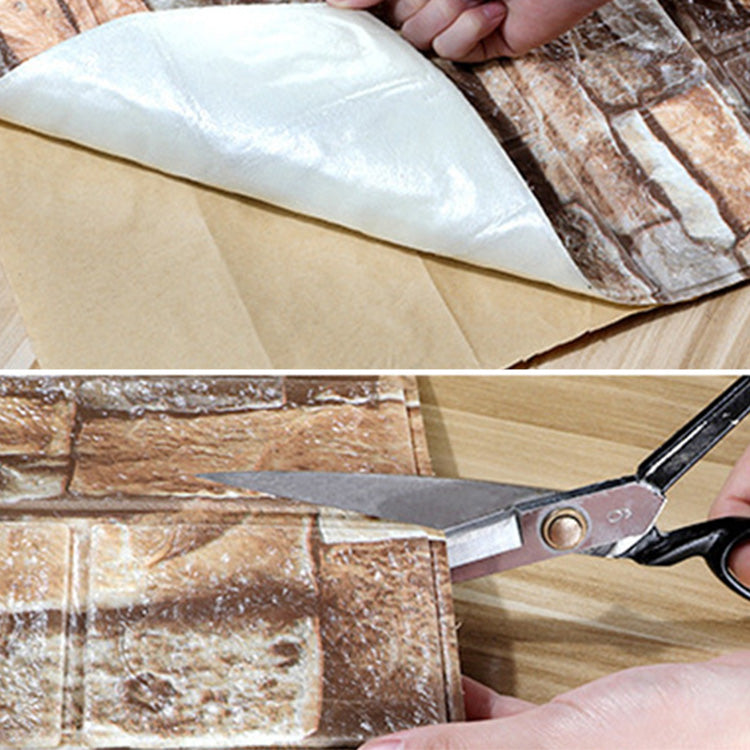 Farmhouse Wall Plank 3D Brick Bathroom Living Room Wall Panels Set of 2 Clearhalo 'Flooring 'Home Improvement' 'home_improvement' 'home_improvement_wall_paneling' 'Wall Paneling' 'wall_paneling' 'Walls & Ceilings' Walls and Ceiling' 6682035