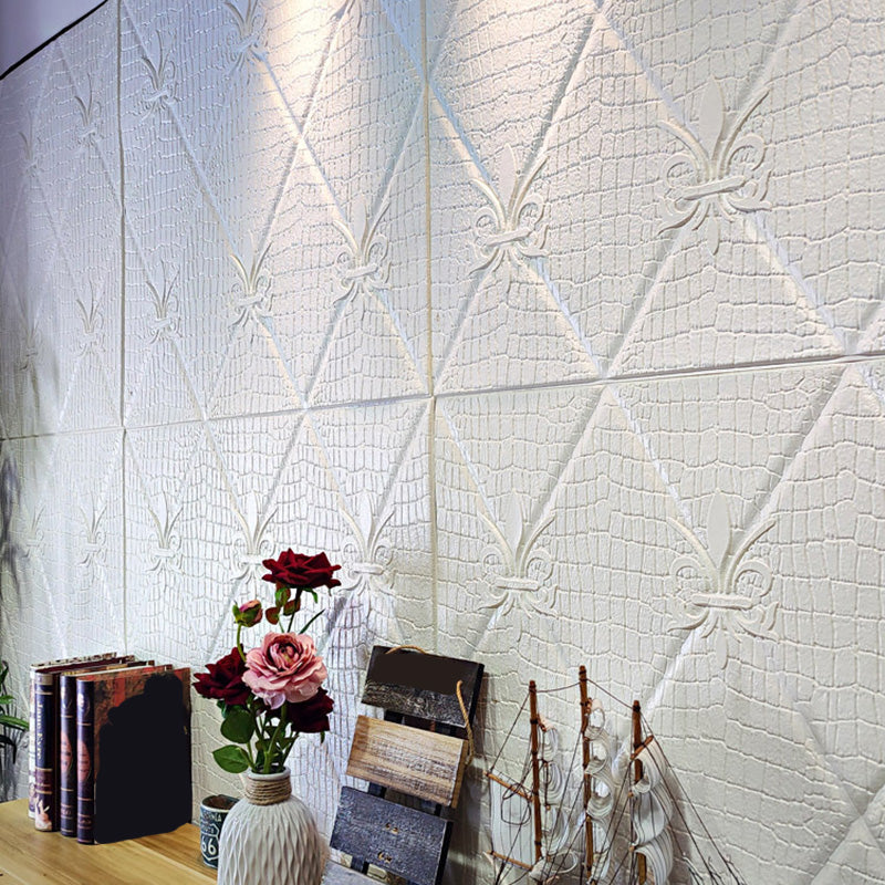 Industrial Wall Plank 3D Print Bathroom and Living Room Wall Panels Set of 1 Clearhalo 'Flooring 'Home Improvement' 'home_improvement' 'home_improvement_wall_paneling' 'Wall Paneling' 'wall_paneling' 'Walls & Ceilings' Walls and Ceiling' 6682058