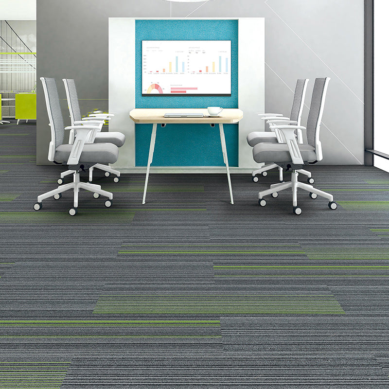Gray Tone Level Loop Carpet Tile Self Adhesive Indoor Office Carpet Tile Gray-Gold Clearhalo 'Carpet Tiles & Carpet Squares' 'carpet_tiles_carpet_squares' 'Flooring 'Home Improvement' 'home_improvement' 'home_improvement_carpet_tiles_carpet_squares' Walls and Ceiling' 6682083