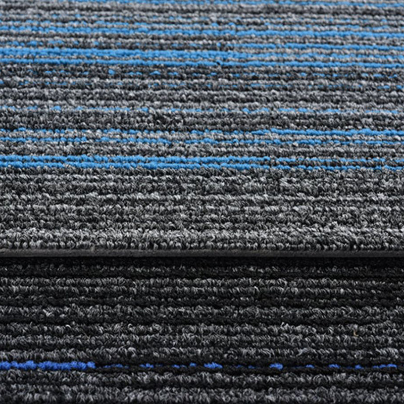 Gray Tone Level Loop Carpet Tile Self Adhesive Indoor Office Carpet Tile Clearhalo 'Carpet Tiles & Carpet Squares' 'carpet_tiles_carpet_squares' 'Flooring 'Home Improvement' 'home_improvement' 'home_improvement_carpet_tiles_carpet_squares' Walls and Ceiling' 6682090