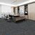 Gray Tone Level Loop Carpet Tile Self Adhesive Indoor Office Carpet Tile Dark Heather Gray-White Clearhalo 'Carpet Tiles & Carpet Squares' 'carpet_tiles_carpet_squares' 'Flooring 'Home Improvement' 'home_improvement' 'home_improvement_carpet_tiles_carpet_squares' Walls and Ceiling' 6682092