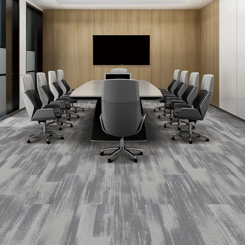 Gray Tone Level Loop Carpet Tile Self Adhesive Indoor Office Carpet Tile Medium Grey Clearhalo 'Carpet Tiles & Carpet Squares' 'carpet_tiles_carpet_squares' 'Flooring 'Home Improvement' 'home_improvement' 'home_improvement_carpet_tiles_carpet_squares' Walls and Ceiling' 6682099