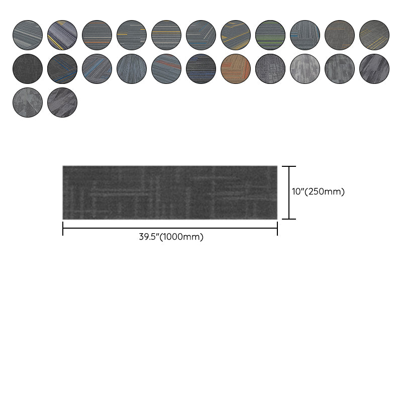 Gray Tone Level Loop Carpet Tile Self Adhesive Indoor Office Carpet Tile Clearhalo 'Carpet Tiles & Carpet Squares' 'carpet_tiles_carpet_squares' 'Flooring 'Home Improvement' 'home_improvement' 'home_improvement_carpet_tiles_carpet_squares' Walls and Ceiling' 6682104