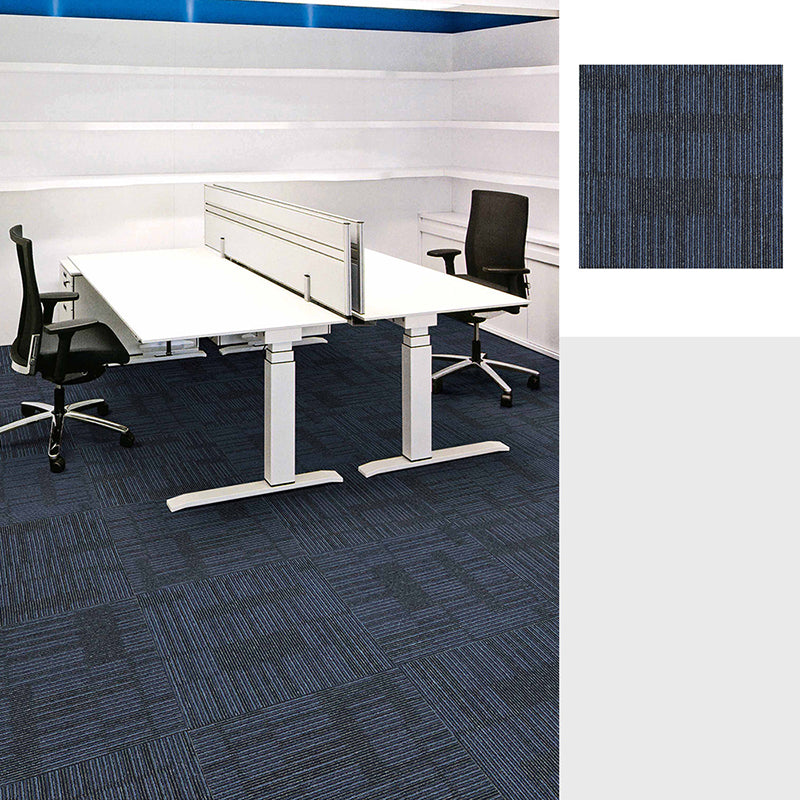 Gray Tone Level Loop Carpet Tile Geometric Self Adhesive Indoor Office Carpet Tiles Light Blue Clearhalo 'Carpet Tiles & Carpet Squares' 'carpet_tiles_carpet_squares' 'Flooring 'Home Improvement' 'home_improvement' 'home_improvement_carpet_tiles_carpet_squares' Walls and Ceiling' 6682121