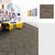 Gray Tone Level Loop Carpet Tile Geometric Self Adhesive Indoor Office Carpet Tiles Dark Gray Clearhalo 'Carpet Tiles & Carpet Squares' 'carpet_tiles_carpet_squares' 'Flooring 'Home Improvement' 'home_improvement' 'home_improvement_carpet_tiles_carpet_squares' Walls and Ceiling' 6682131